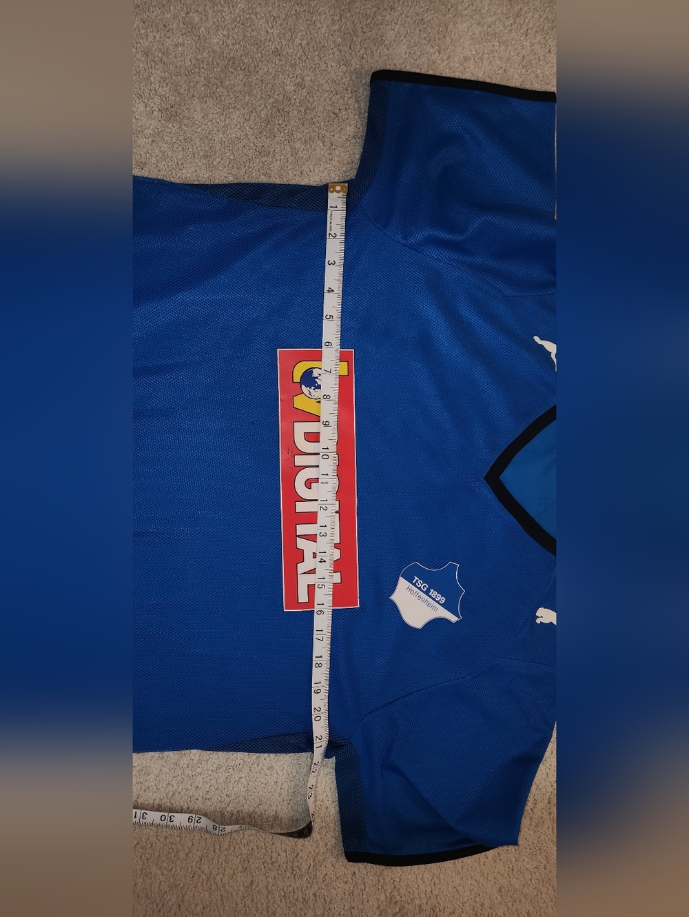 Ibisevic Hoffenheim Home Jersey 2009/10 Medium M Bosnia - Picture 5 of 6